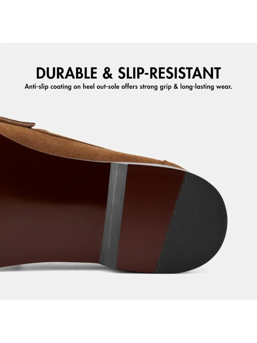 Men's Brown Penny Loafers Slip On Dress Shoes Luxury Suede Formal